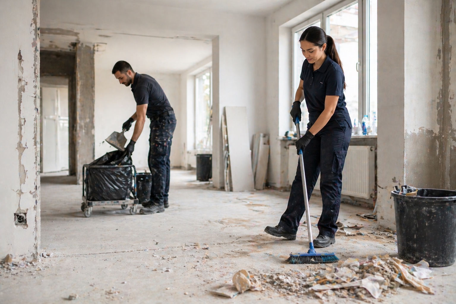 Grobreinigung nach Umzug Homburg — Erstreinigung durch hn-clean